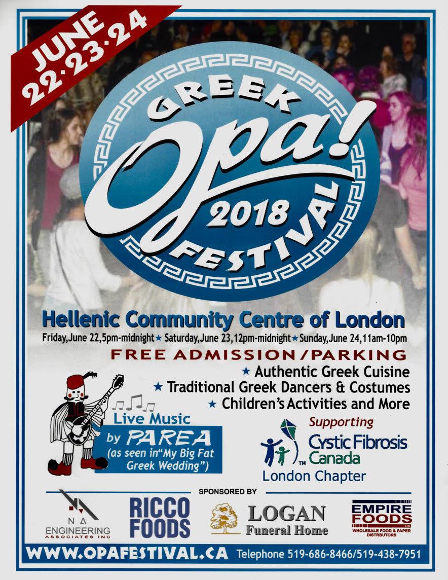 Greek Events Greek Opa Festival London