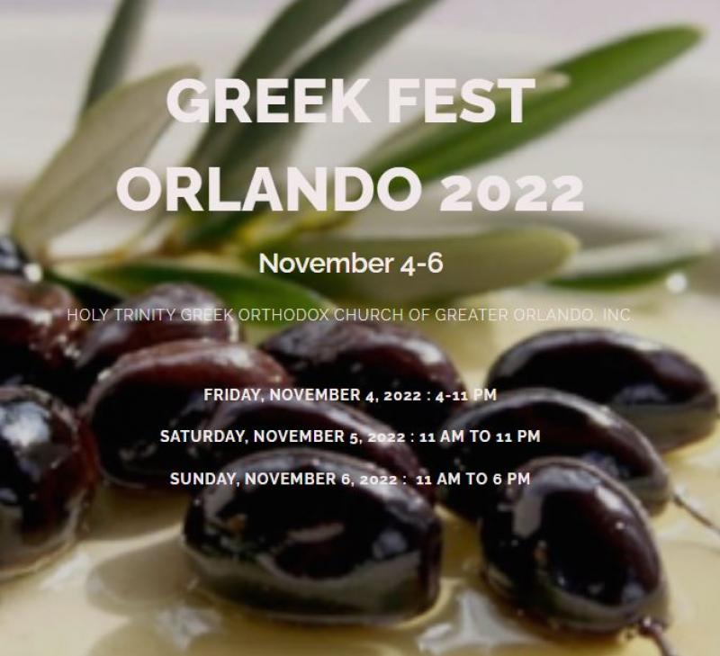 Greek Events Greek Fest Orlando